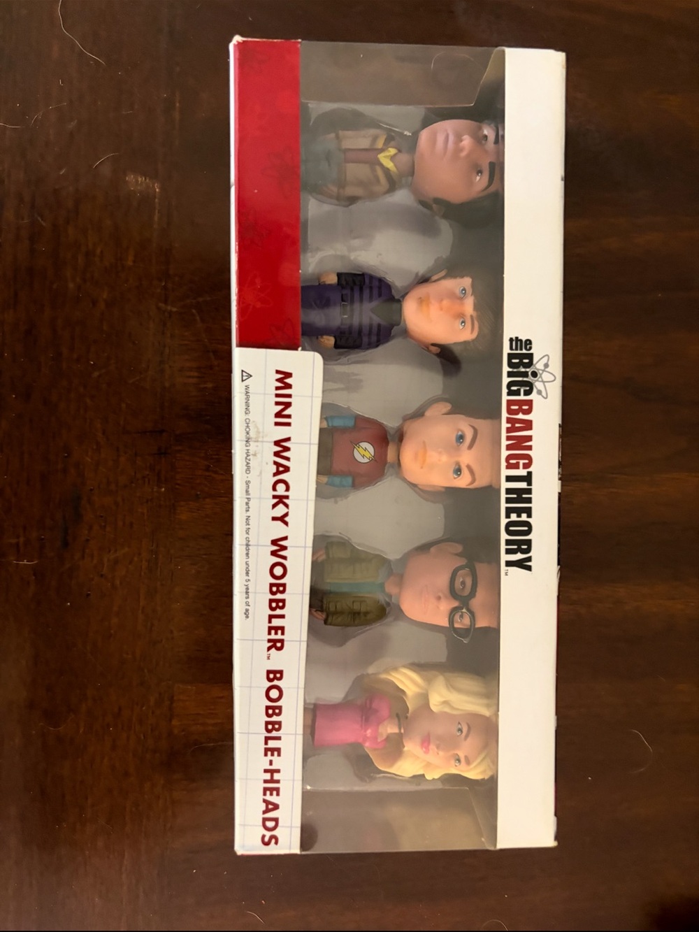 Mini Wacky Wobbler Bobble-Heads Set - Multi-Color